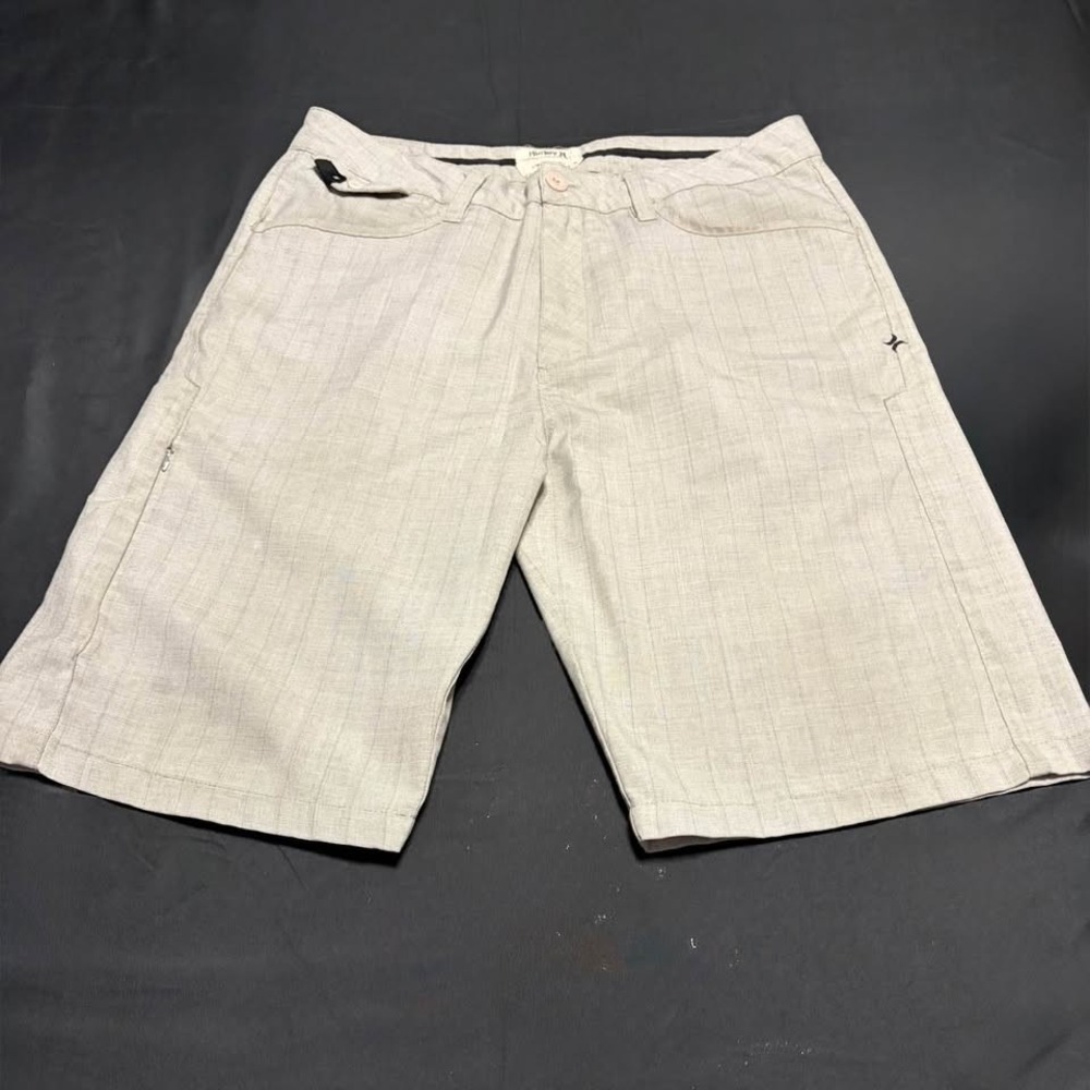Hurley Art Department Men's 32 Gray Hybrid Walk Shorts Surf Skate Cargo